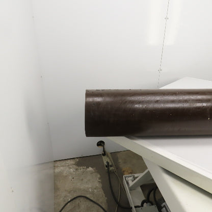 8" OD x 72" L Shot Peen Sand Blast Abrasion Resistant Duct 6-1/2" ID 5/8" Wall