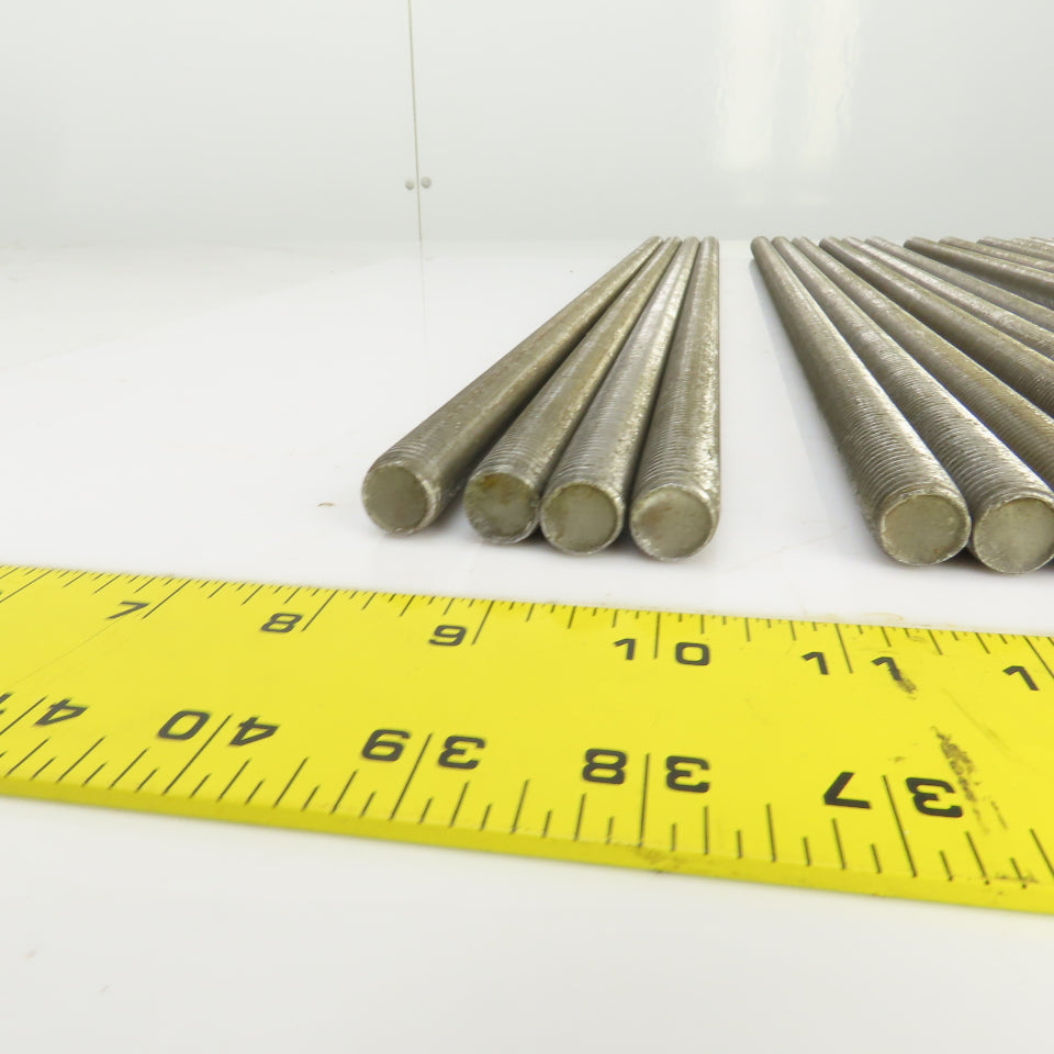 5/8"-11 x 24" OAL Steel Fully Threaded Rod Lot Of 16