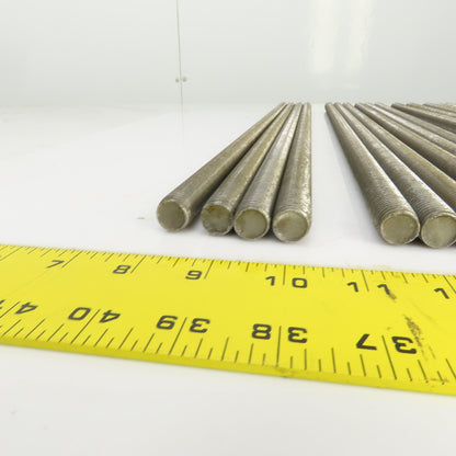 5/8"-11 x 24" OAL Steel Fully Threaded Rod Lot Of 16