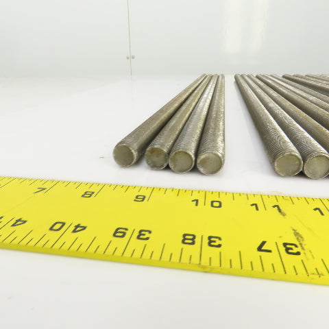 5/8"-11 x 24" OAL Steel Fully Threaded Rod Lot Of 16