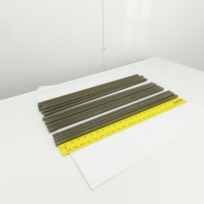 5/8"-11 x 24" OAL Steel Fully Threaded Rod Lot Of 16