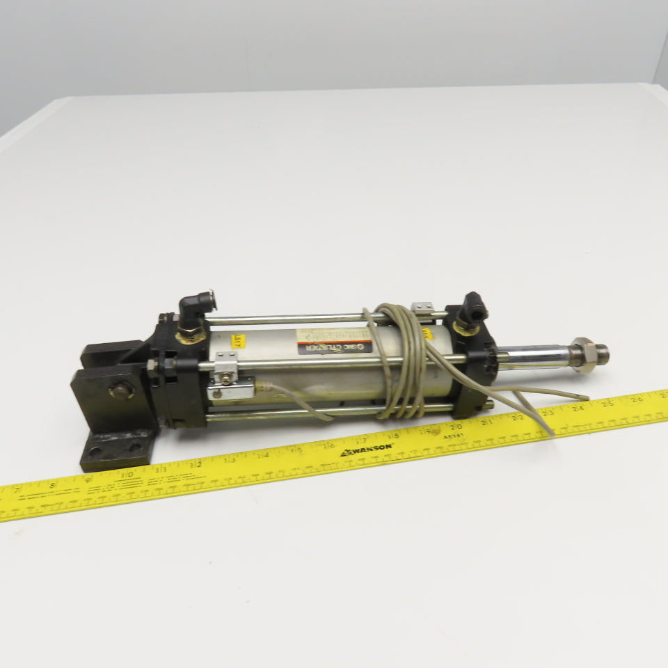 SCM CDA1C50-150K-A59L 2-1/4" Bore 8" Stroke Switch Air Cylinder