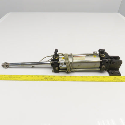 SCM CDA1C50-150K-A59L 2-1/4" Bore 8" Stroke Switch Air Cylinder