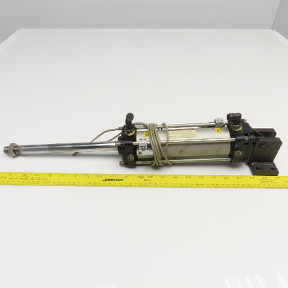 SCM CDA1C50-150K-A59L 2-1/4" Bore 8" Stroke Switch Air Cylinder