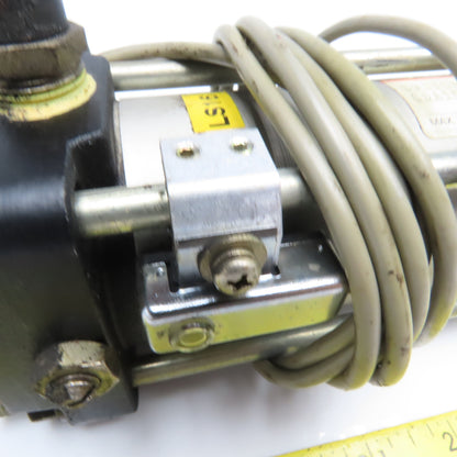 SCM CDA1C50-150K-A59L 2-1/4" Bore 8" Stroke Switch Air Cylinder