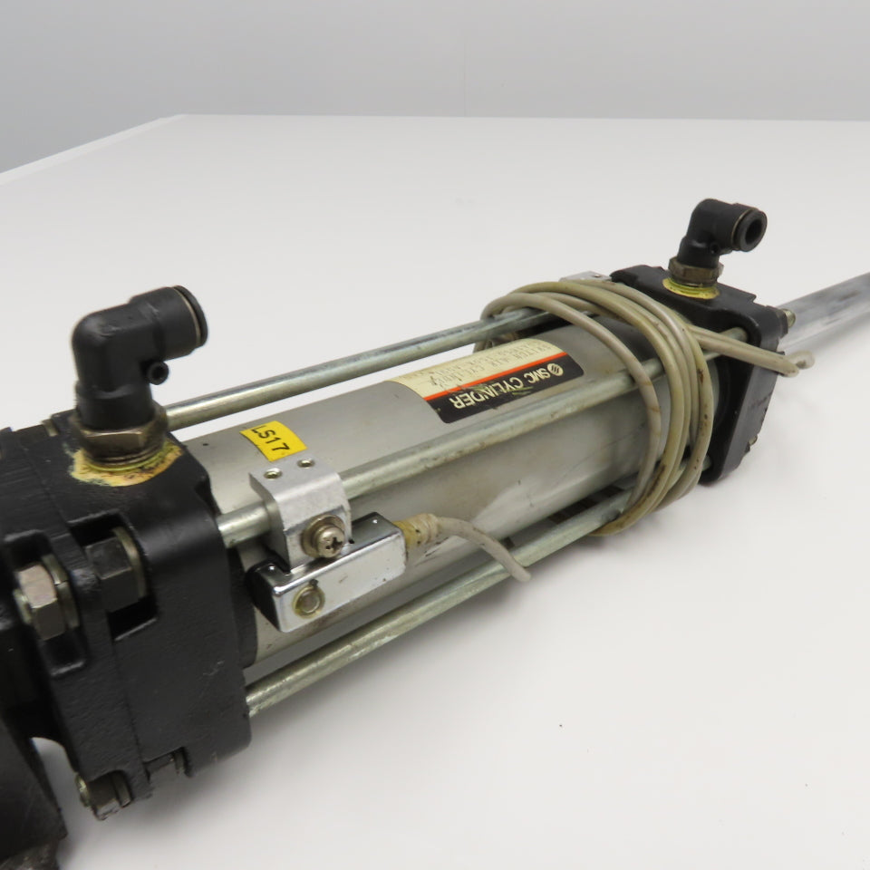 SCM CDA1C50-150K-A59L 2-1/4" Bore 8" Stroke Switch Air Cylinder