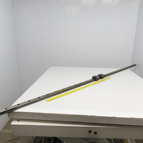 THK HSK30 30mm Linear Profile Guide Rail With Ball Block Slides 88" OAL
