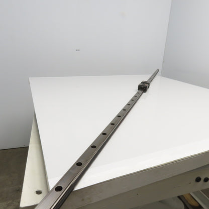 THK HSK30 30mm Linear Profile Guide Rail With Ball Block Slides 88" OAL
