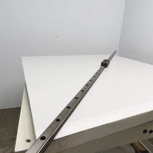 THK HSK30 30mm Linear Profile Guide Rail With Ball Block Slides 88" OAL