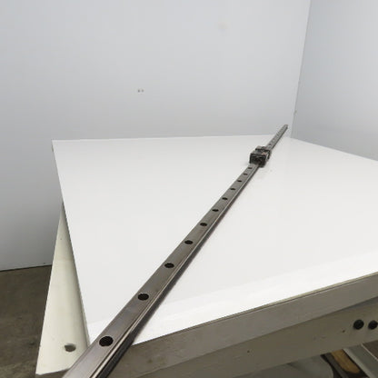THK HSK30 30mm Linear Profile Guide Rail With Ball Block Slides 88" OAL