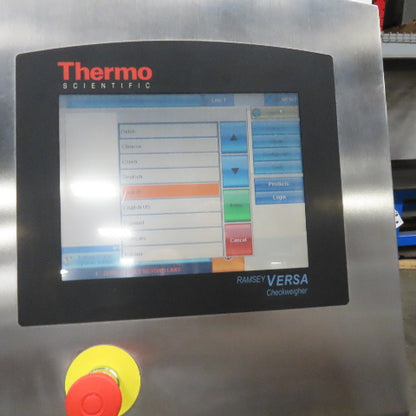 Thermo Scientific Versa FR44 WH 1000LBS. Checkweigher Conveyor 68.5FPM 30" x 50"
