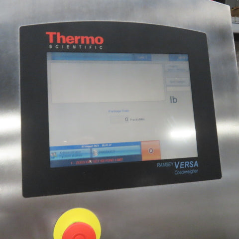 Thermo Scientific Versa FR44 WH 1000LBS. Checkweigher Conveyor 68.5FPM 30" x 50"