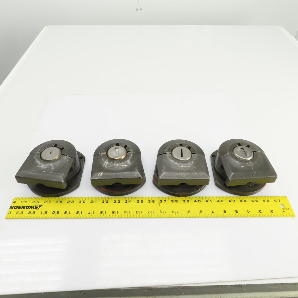 Finn-Power F5-25SB/AM Thick Turret Punch Die Holder CNC Punch Bottom Lot Of 4