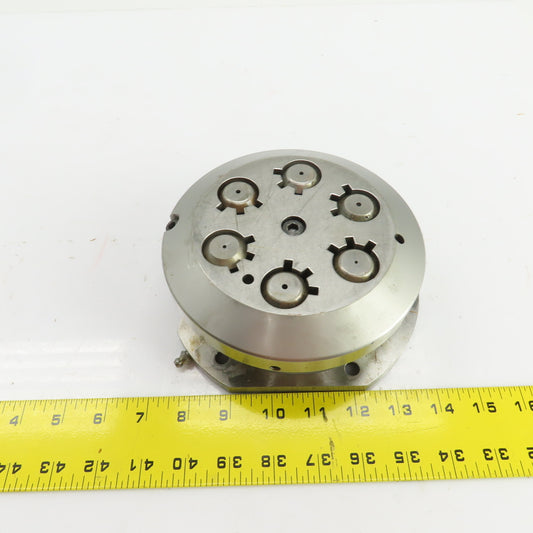 Finn-Power F5-25SB/AM 6 Position Multi-Punch Die Base 1" Inserts 6.1450" OD