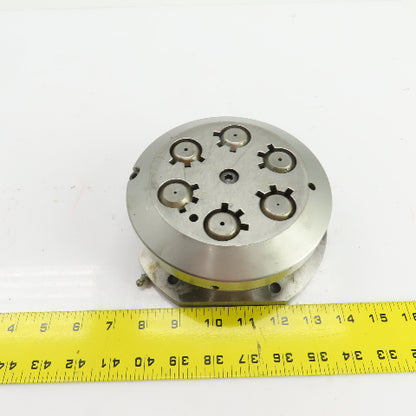 Finn-Power F5-25SB/AM 6 Position Multi-Punch Die Base 1" Inserts 6.1450" OD
