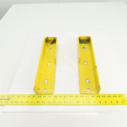 Steel King Lift Out Rail Pocket 15" H x 3-1/2" W Left & Right Set Of 2