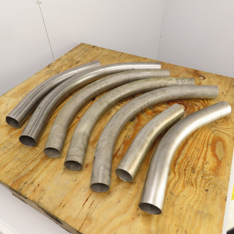 2-1/2" ID Steel Conduit 45° & 90° Elbows Mixed Lot Of 7 PCS