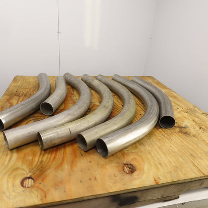 2-1/2" ID Steel Conduit 45° & 90° Elbows Mixed Lot Of 7 PCS