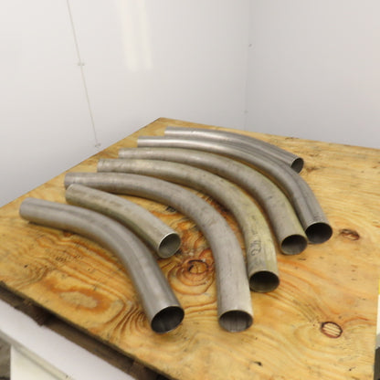 2-1/2" ID Steel Conduit 45° & 90° Elbows Mixed Lot Of 7 PCS