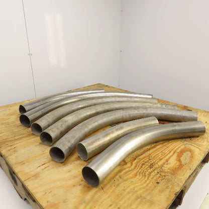 2-1/2" ID Steel Conduit 45° & 90° Elbows Mixed Lot Of 7 PCS