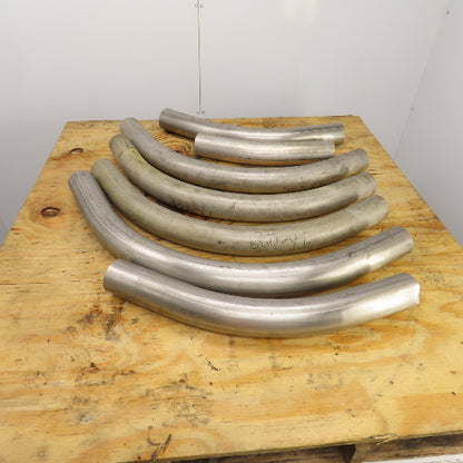 2-1/2" ID Steel Conduit 45° & 90° Elbows Mixed Lot Of 7 PCS