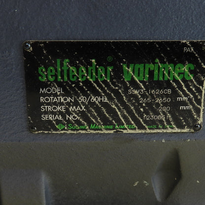 Sugino Selfeeder Varimec SSV3-1626CB Servo Driven Drilling Head 200mm Stroke
