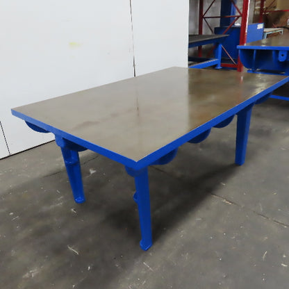 71" x 47" Cast Iron Machined Top 1-3/4" Thick Surface Inspection Plate Table