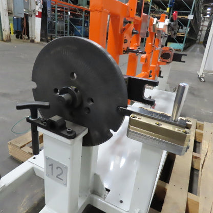 56" Wide 28" Swing Horizontal Manual Rotary Positioner Welding Jig Fixture