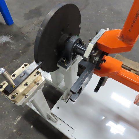 56" Wide 28" Swing Horizontal Manual Rotary Positioner Welding Jig Fixture