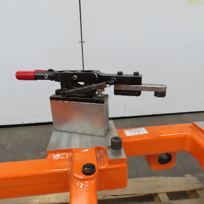 56" Wide 28" Swing Horizontal Manual Rotary Positioner Welding Jig Fixture