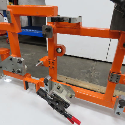 56" Wide 28" Swing Horizontal Manual Rotary Positioner Welding Jig Fixture