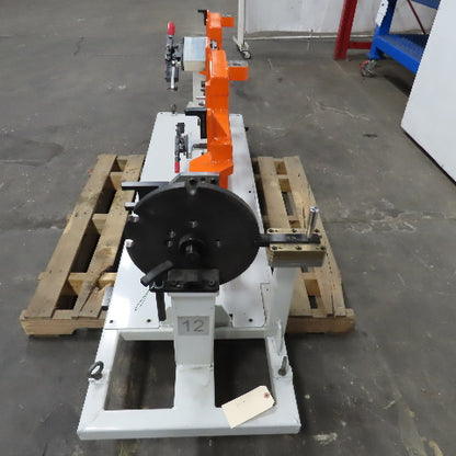 56" Wide 28" Swing Horizontal Manual Rotary Positioner Welding Jig Fixture