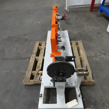 56" Wide 28" Swing Horizontal Manual Rotary Positioner Welding Jig Fixture