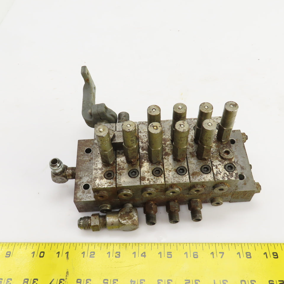 Trabon Lubriquip MSP-20S MSP-20T /10T Modular Lubrication Divider Valve 3500PSI