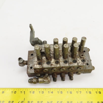 Trabon Lubriquip MSP-20S MSP-20T /10T Modular Lubrication Divider Valve 3500PSI