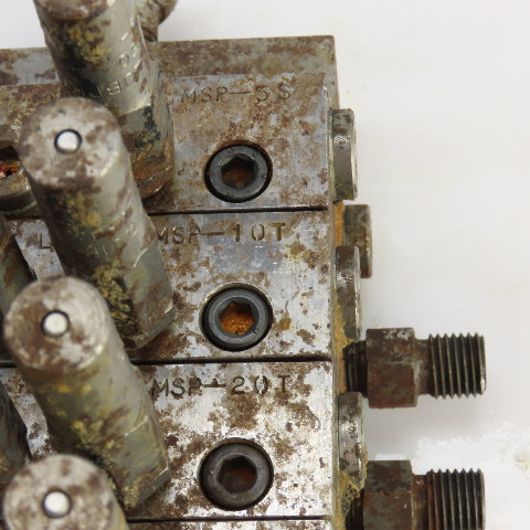 Trabon Lubriquip MSP-10S MSP-20T /5S Modular Lubrication Divider Valve 3500PSI