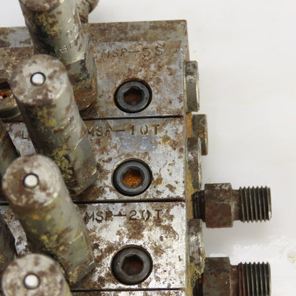 Trabon Lubriquip MSP-10S MSP-20T /5S Modular Lubrication Divider Valve 3500PSI