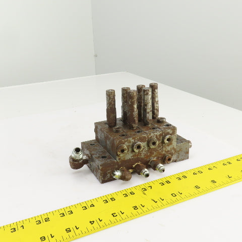 Trabon Lubriquip MSP-10S MSP-20T /5S Modular Lubrication Divider Valve 3500PSI