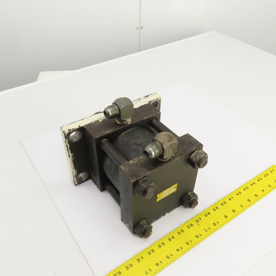 Parker J2HUI3A Double Acting Hydraulic Cylinder 1" Stroke 5" Bore 2" Rod 3000PSI