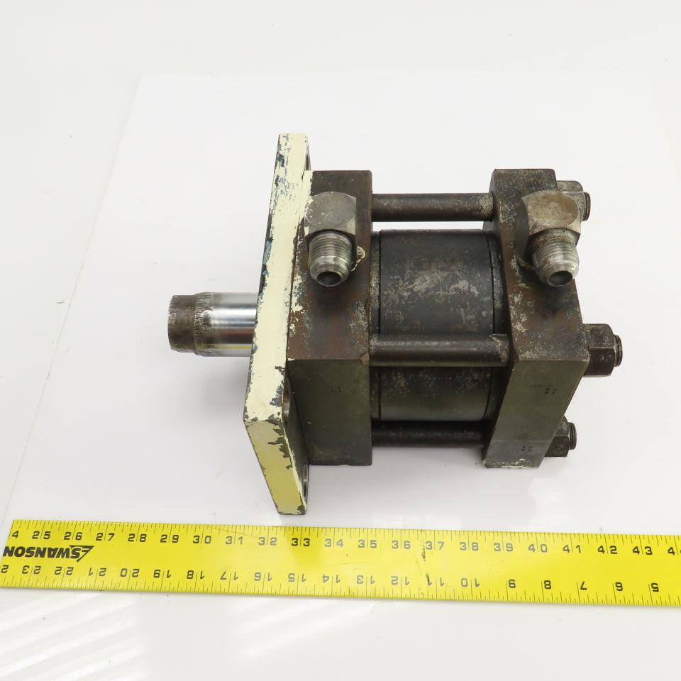 Parker J2HUI3A Double Acting Hydraulic Cylinder 1" Stroke 5" Bore 2" Rod 3000PSI