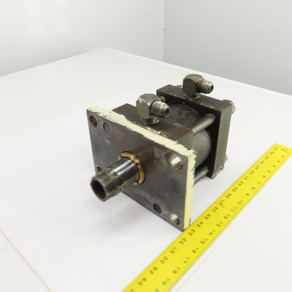 Parker J2HUI3A Double Acting Hydraulic Cylinder 1" Stroke 5" Bore 2" Rod 3000PSI