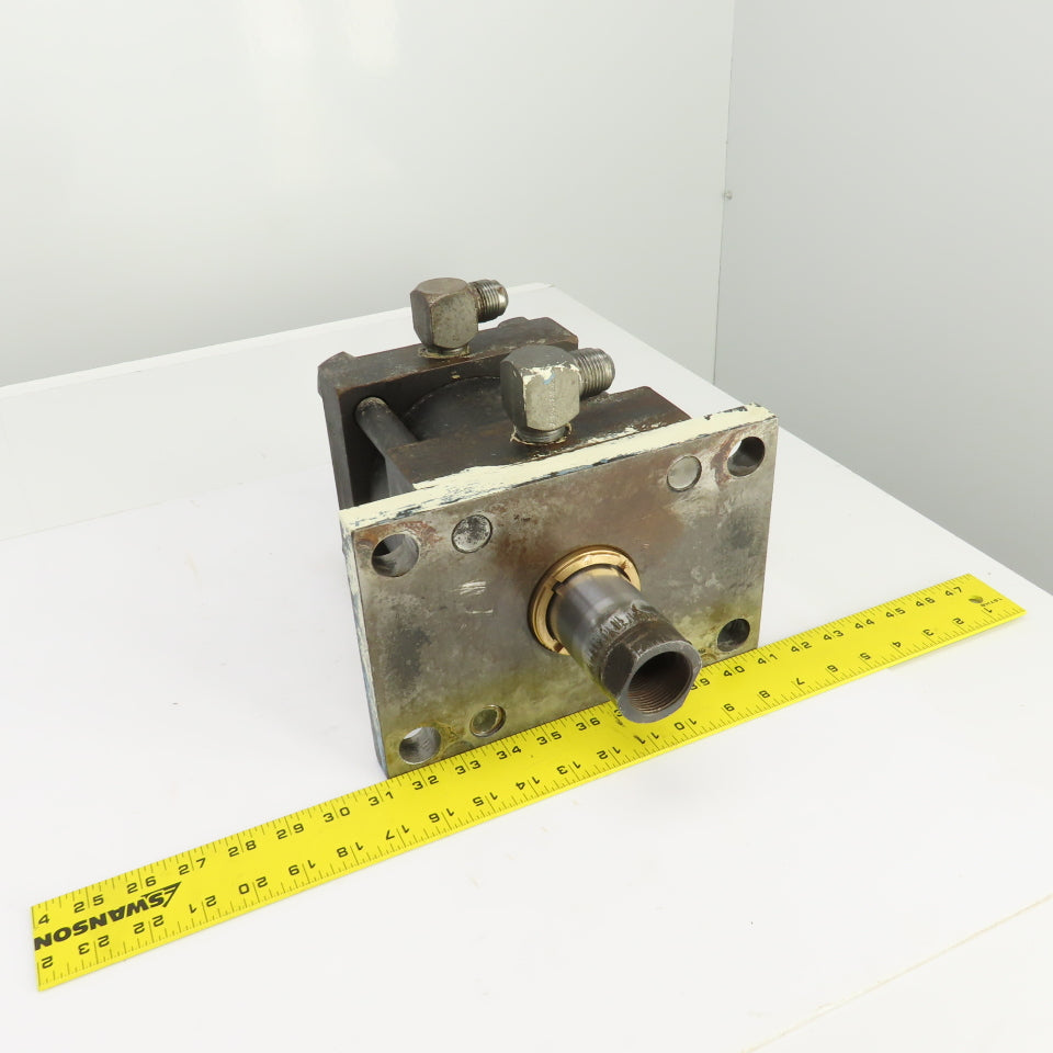 Parker J2HUI3A Double Acting Hydraulic Cylinder 1" Stroke 5" Bore 2" Rod 3000PSI