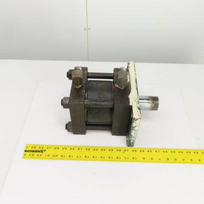 Parker J2HUI3A Double Acting Hydraulic Cylinder 1" Stroke 5" Bore 2" Rod 3000PSI