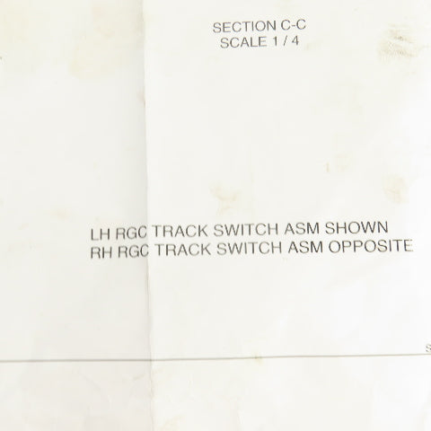 Pneumatic Slider Conveyor Diverter RGC Track Switch Table Assembly 1-3/4" Stroke