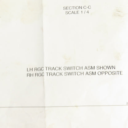 Pneumatic Slider Conveyor Diverter RGC Track Switch Table Assembly 1-3/4" Stroke