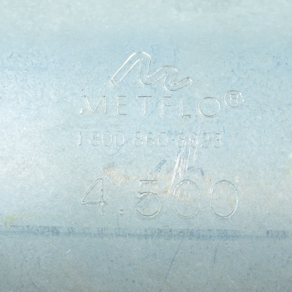 Metflo 4.500" Compression Coupling 2 Bolt Black Gasket Lot of 2