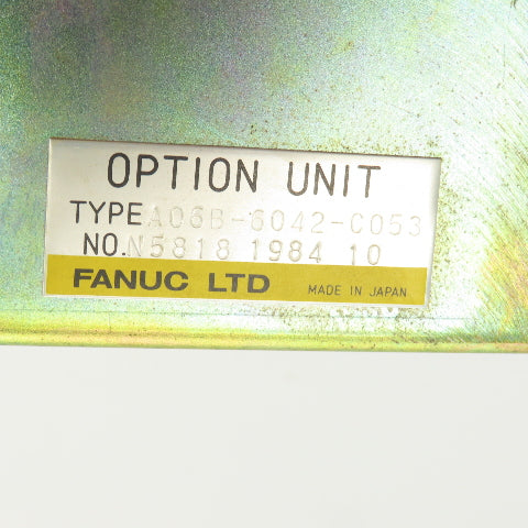 Fanuc A06B-6042-C053 Brake Resistor Bank Option Unit 4 OhmK X 6