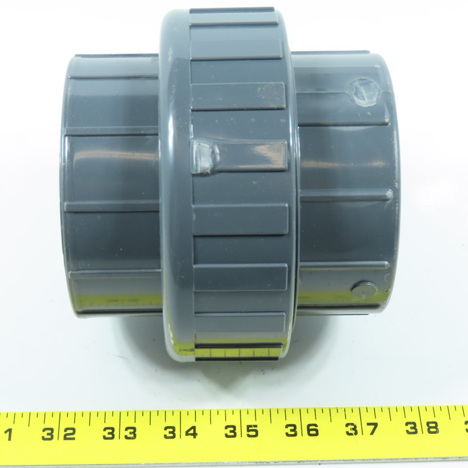 Spears 857-030 3" Connector Union SCH80 Gray PVCI Pipe Fitting Lot of 5