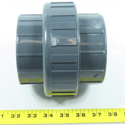 Spears 857-030 3" Connector Union SCH80 Gray PVCI Pipe Fitting Lot of 5