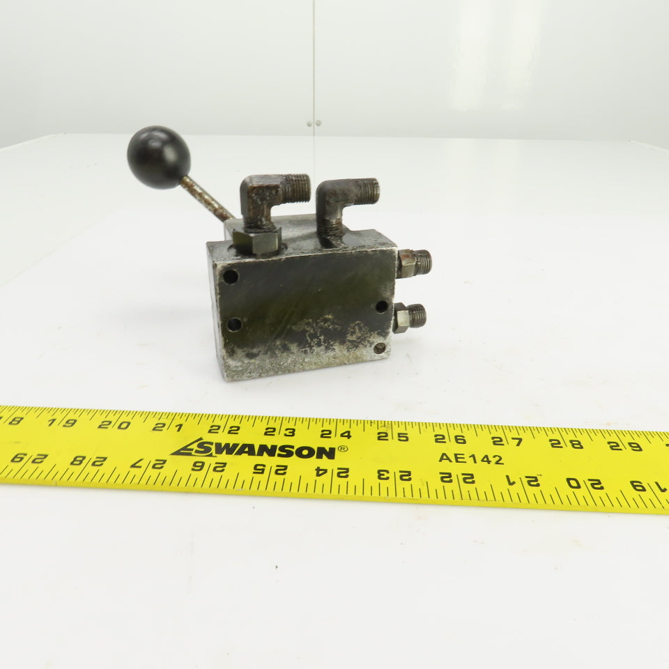 SPX Hytec 4 Port 2 Position Manual Hydraulic Control Valve